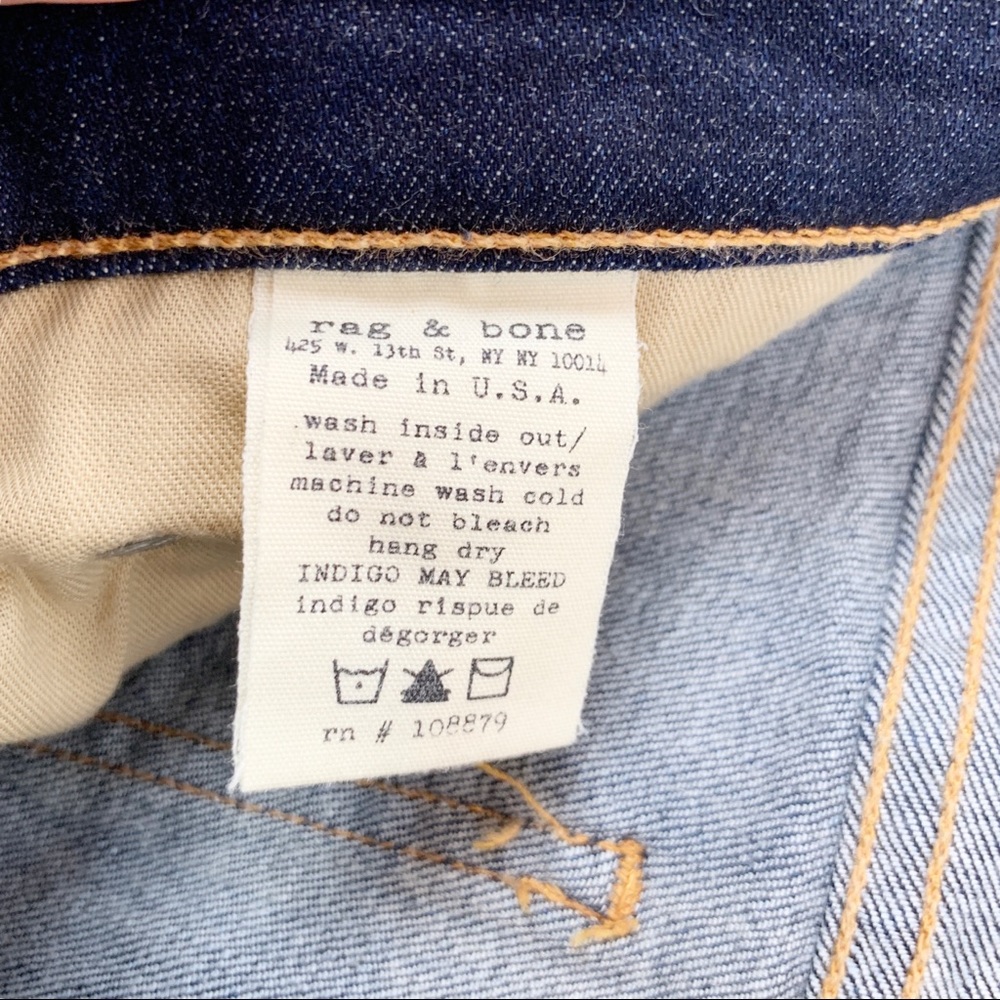 Rag & Bone High Rise Skinny - Picture 7 of 7